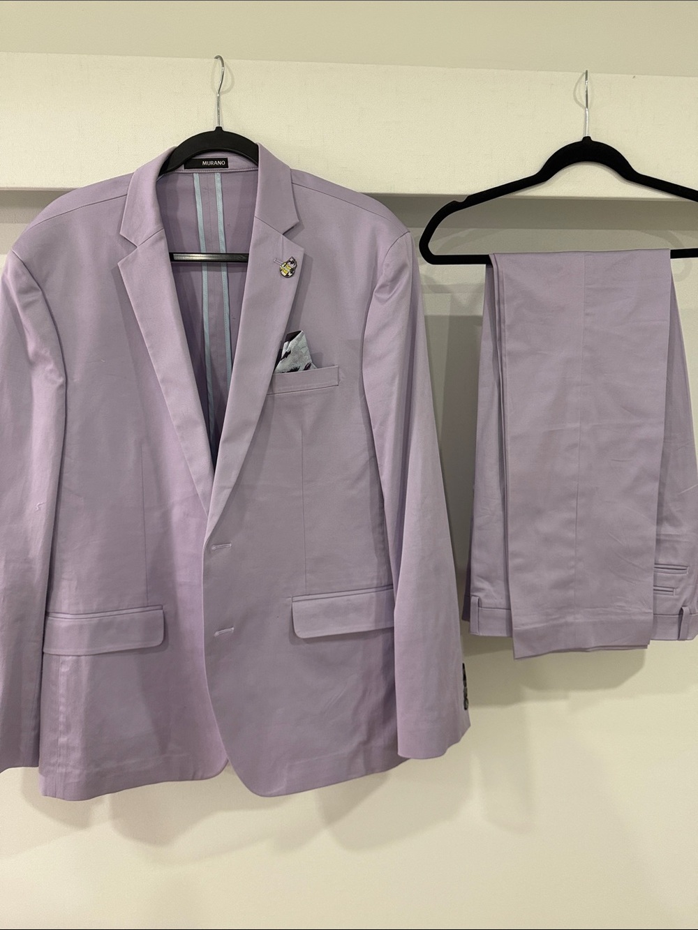 Murano Lavender Two-Piece Suit Jacket & Trousers